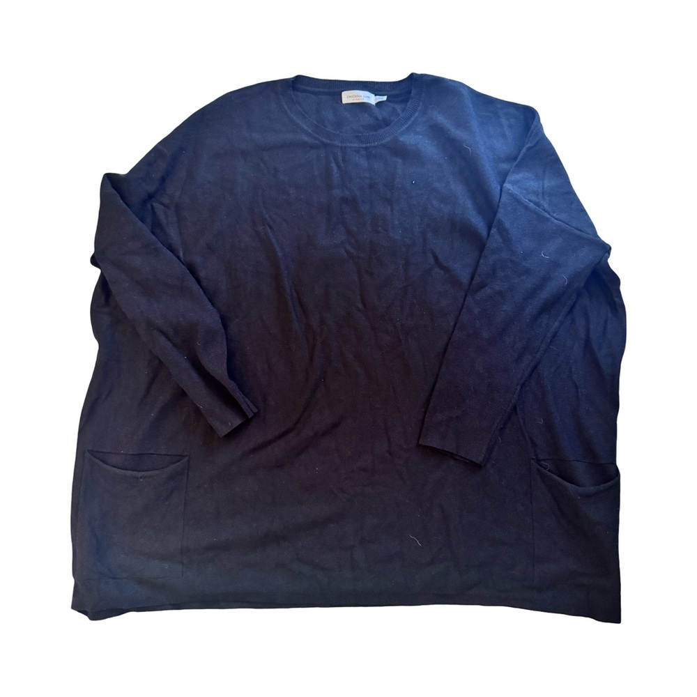 Chic Soul Black Crew Neck Sweater